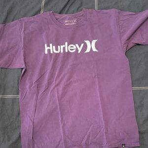 Hurley Men's Tee in Vibrant Purple
